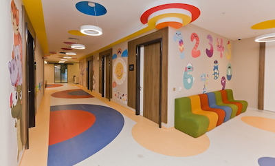 قسم الأطفال بمستشفى ميديكال بارك (كيتشؤرن) بأنقرة