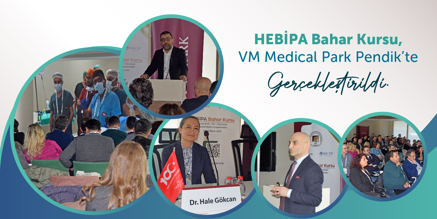 مشاركون في دورة HEBİPA للجهاز الهضمي في Medical Park Pendik