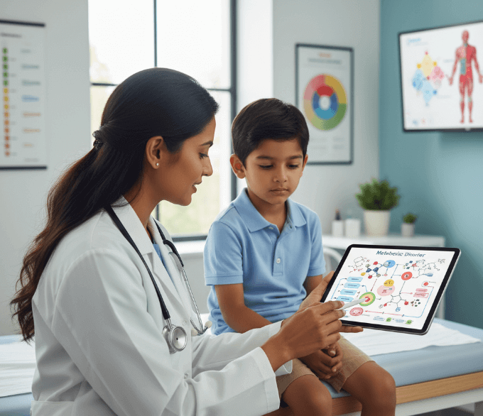 أمراض الاستقلاب لدى الأطفال