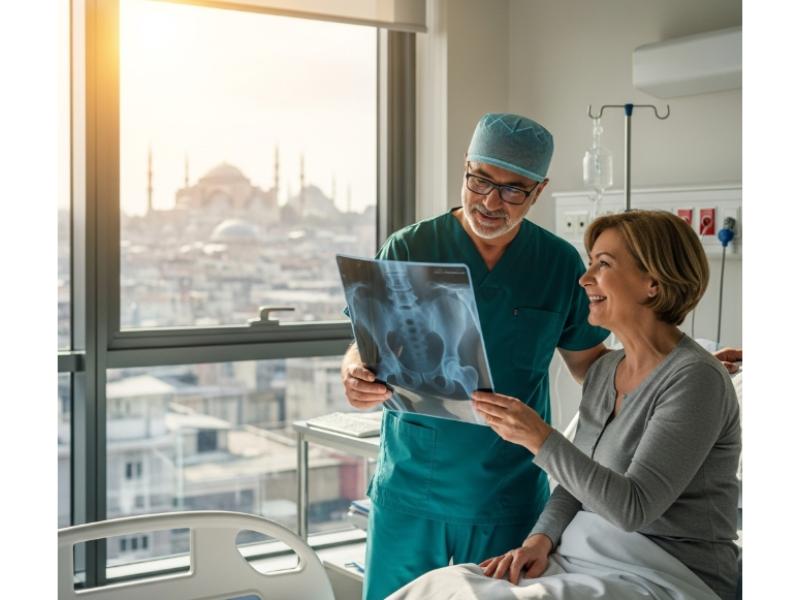 تركيب مفصل الورك في تركيا