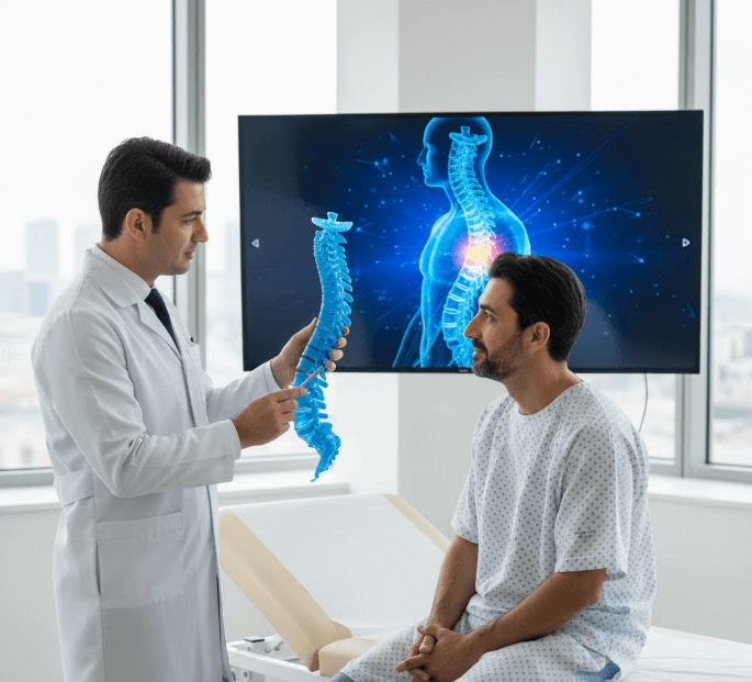 علاج الانزلاق الغضروفي بالمنظار في تركيا