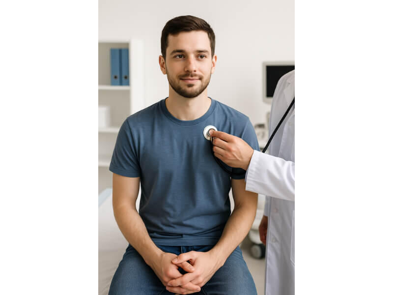 فحص شامل للرجال تحت سن الأربعين